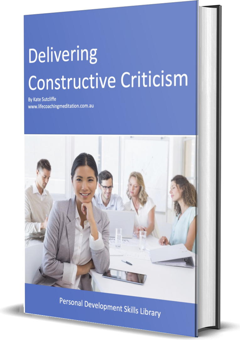 Delivering Constructive Criticism